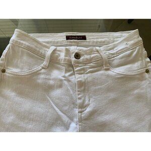 Vintage James Jeans made in USA. white 29 W 33 Leg 9 rise  stretch flare